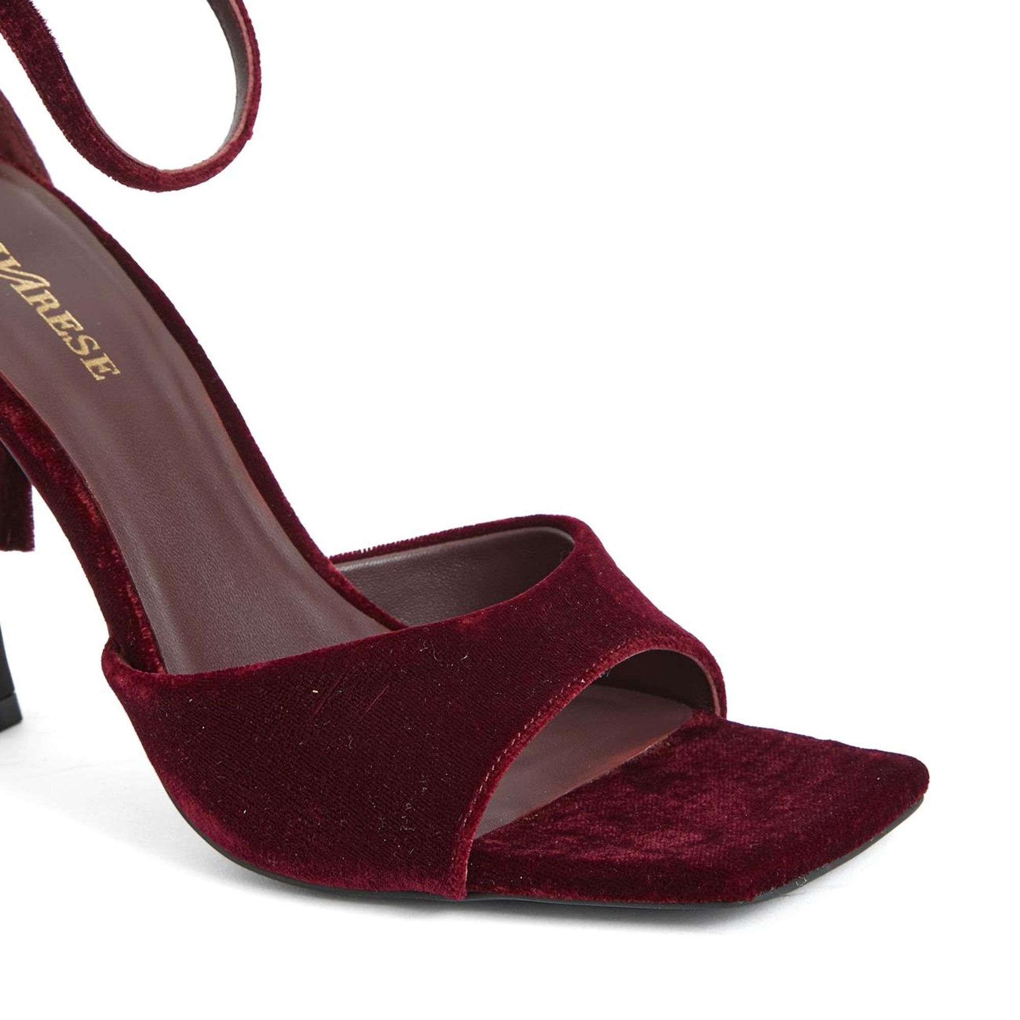 Divarese Kadın Bordo Bantlı Sandalet