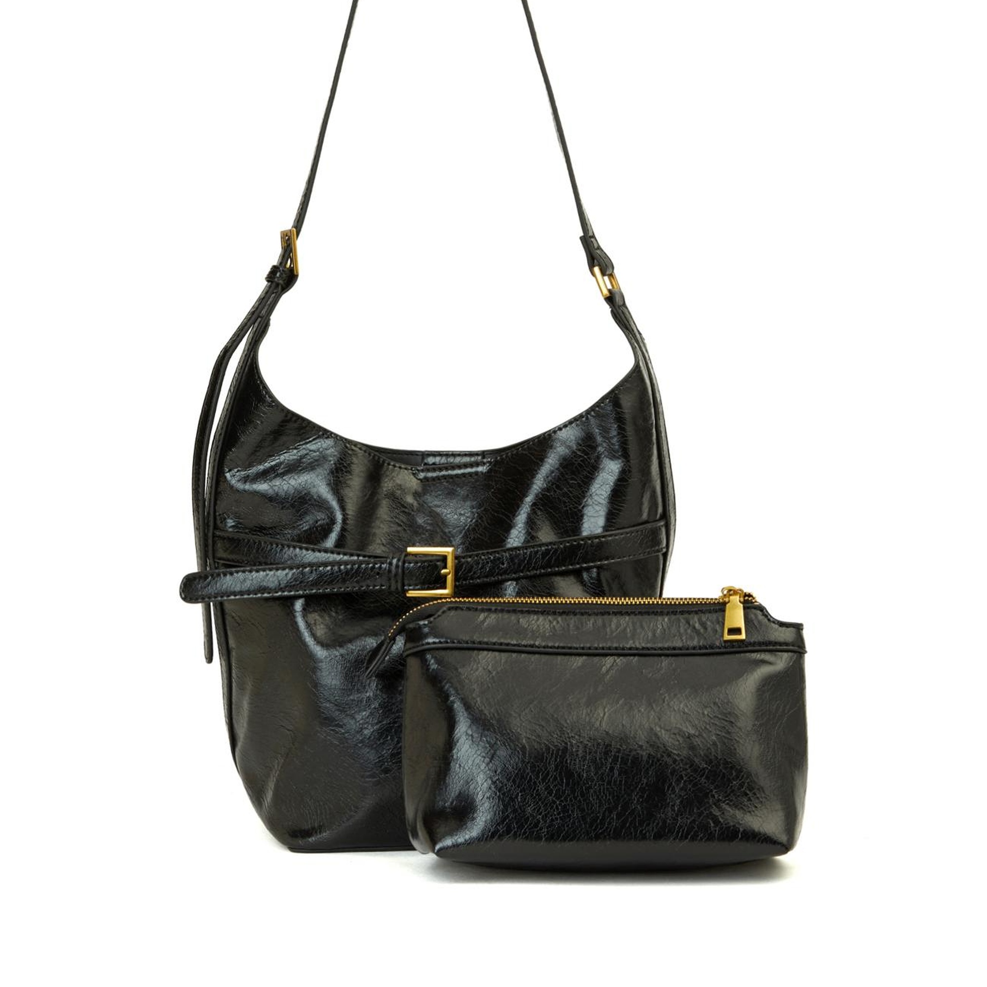 Divarese Kadın Siyah Postacı Çanta