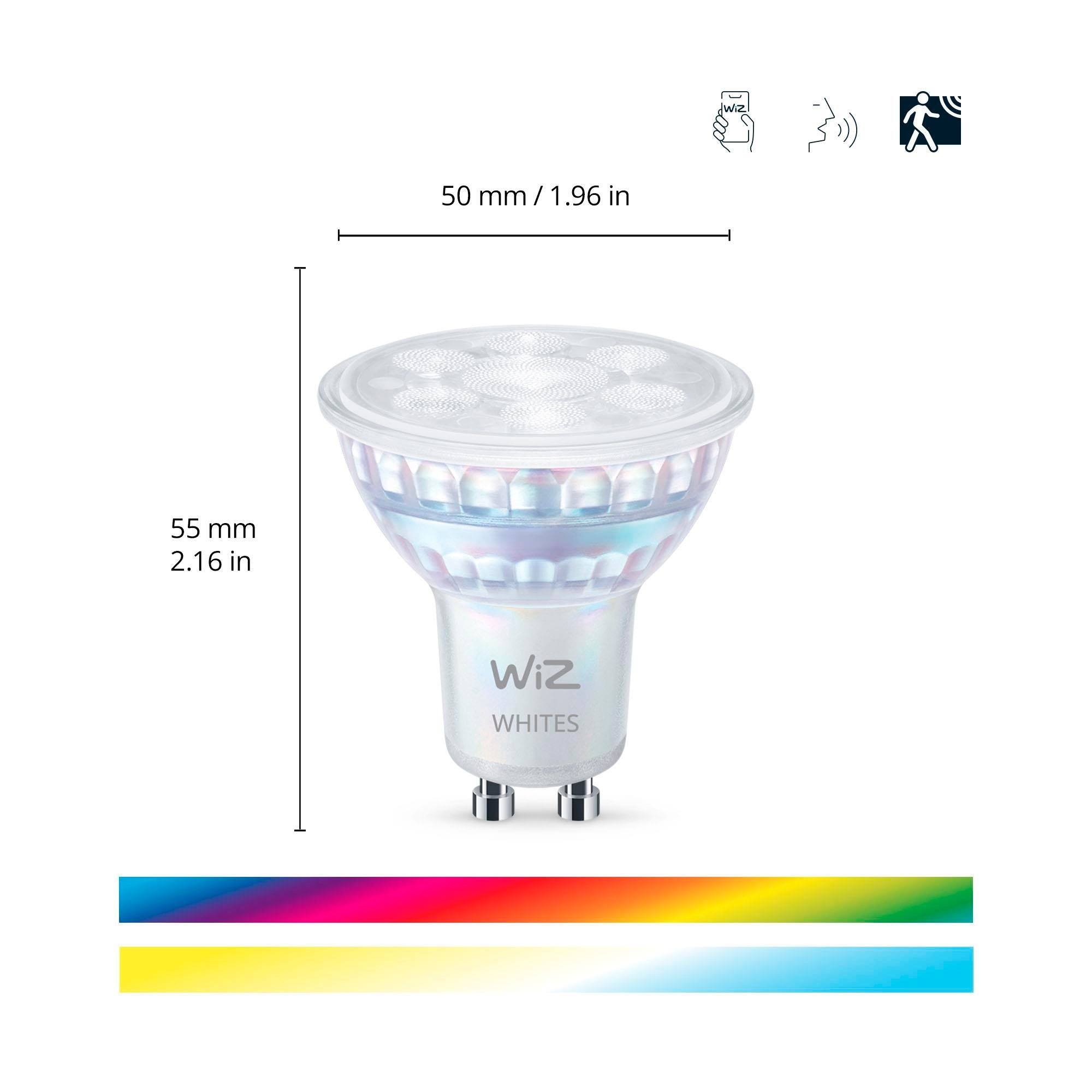 Wiz RGB Spot Ampul 50W GU10 Cam