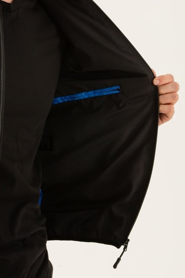  Tamer Tanca Erkek Tekstil Deri Siyah Yelek Deri Mont