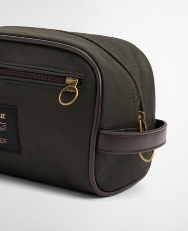  Barbour Wax Washbag