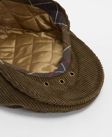  Barbour Westdale Cord Flat Şapka