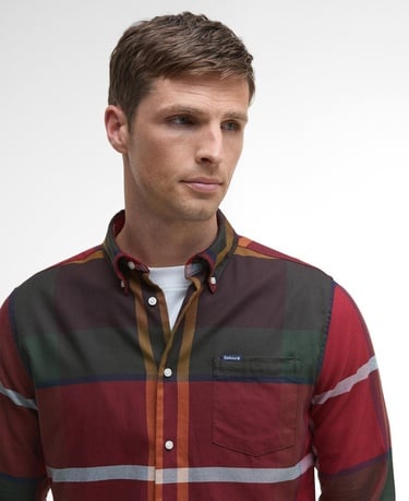  Barbour Dunoon Tailored Tartan Gömlek