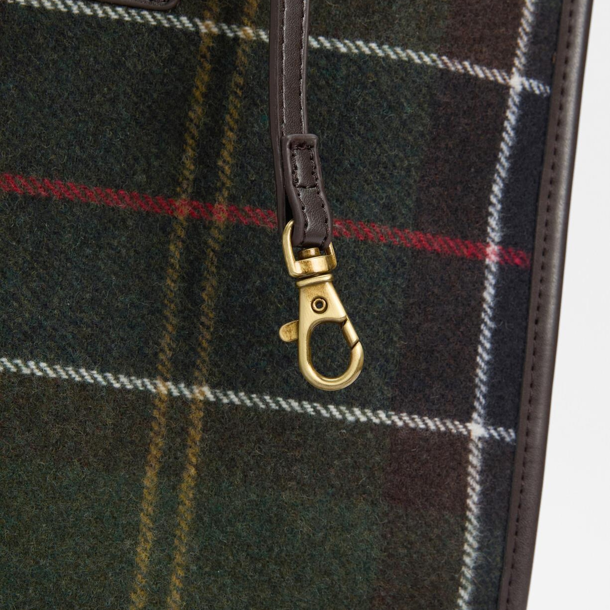 Barbour Turnberry Tartan Kol Çantası
