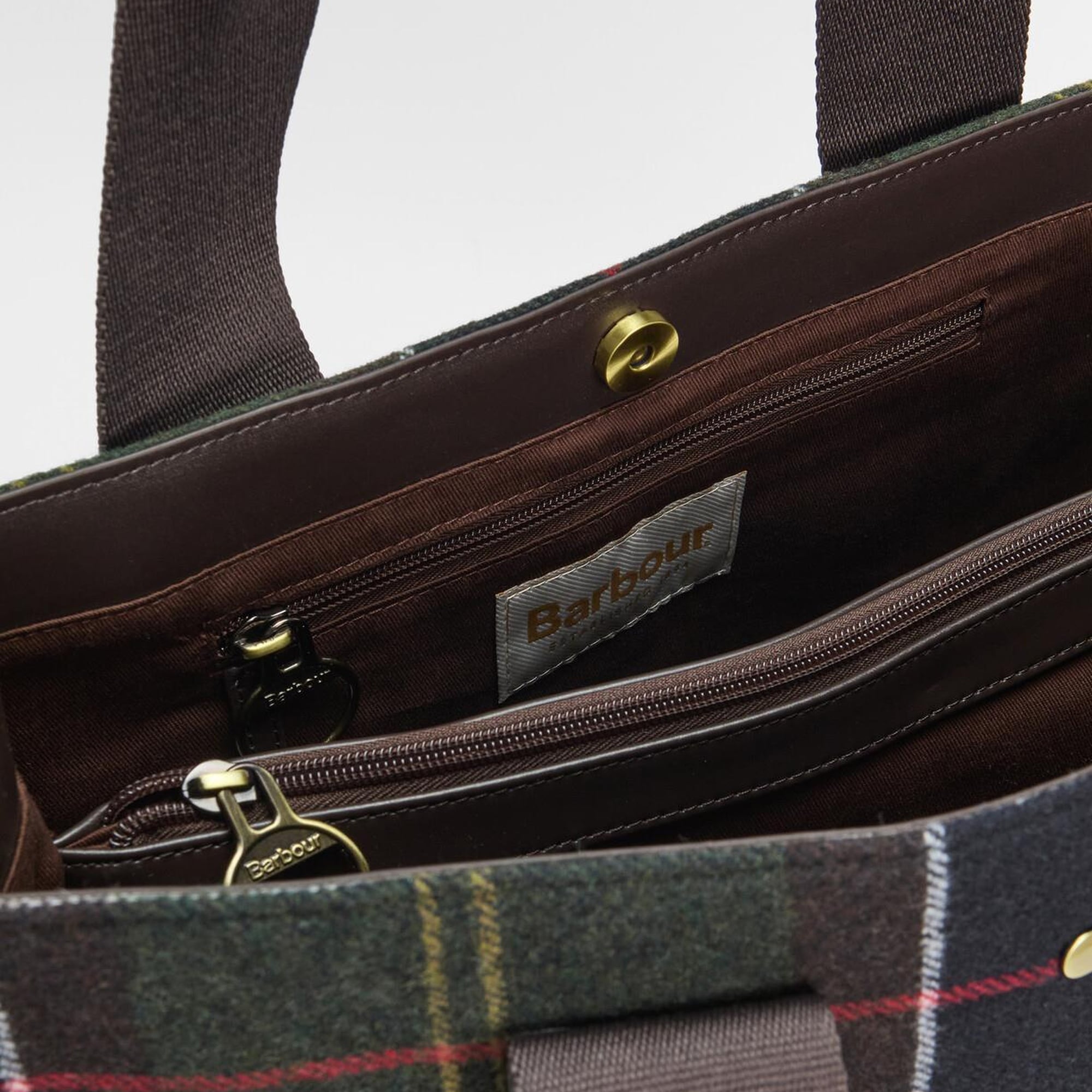 Barbour Turnberry Tartan Kol Çantası