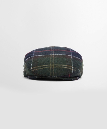  Barbour Heidi Tartan Düz Şapka