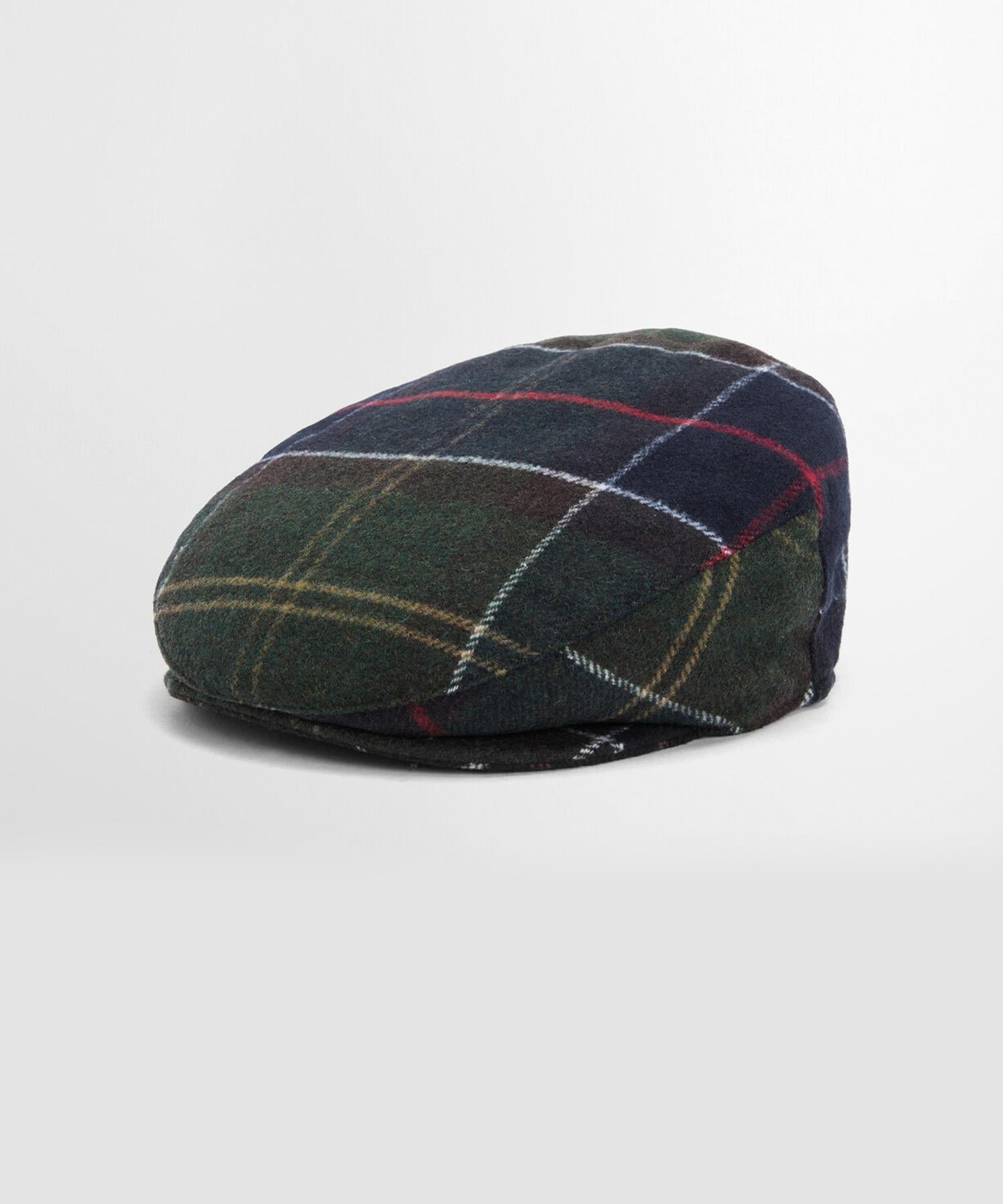  Barbour Heidi Tartan Düz Şapka