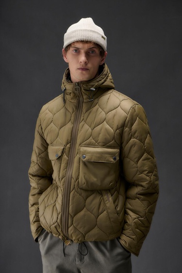  Barbour Re-Engineered Hooded Spey Kapitone Ceket