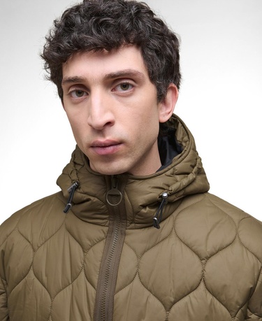  Barbour Re-Engineered Hooded Spey Kapitone Ceket