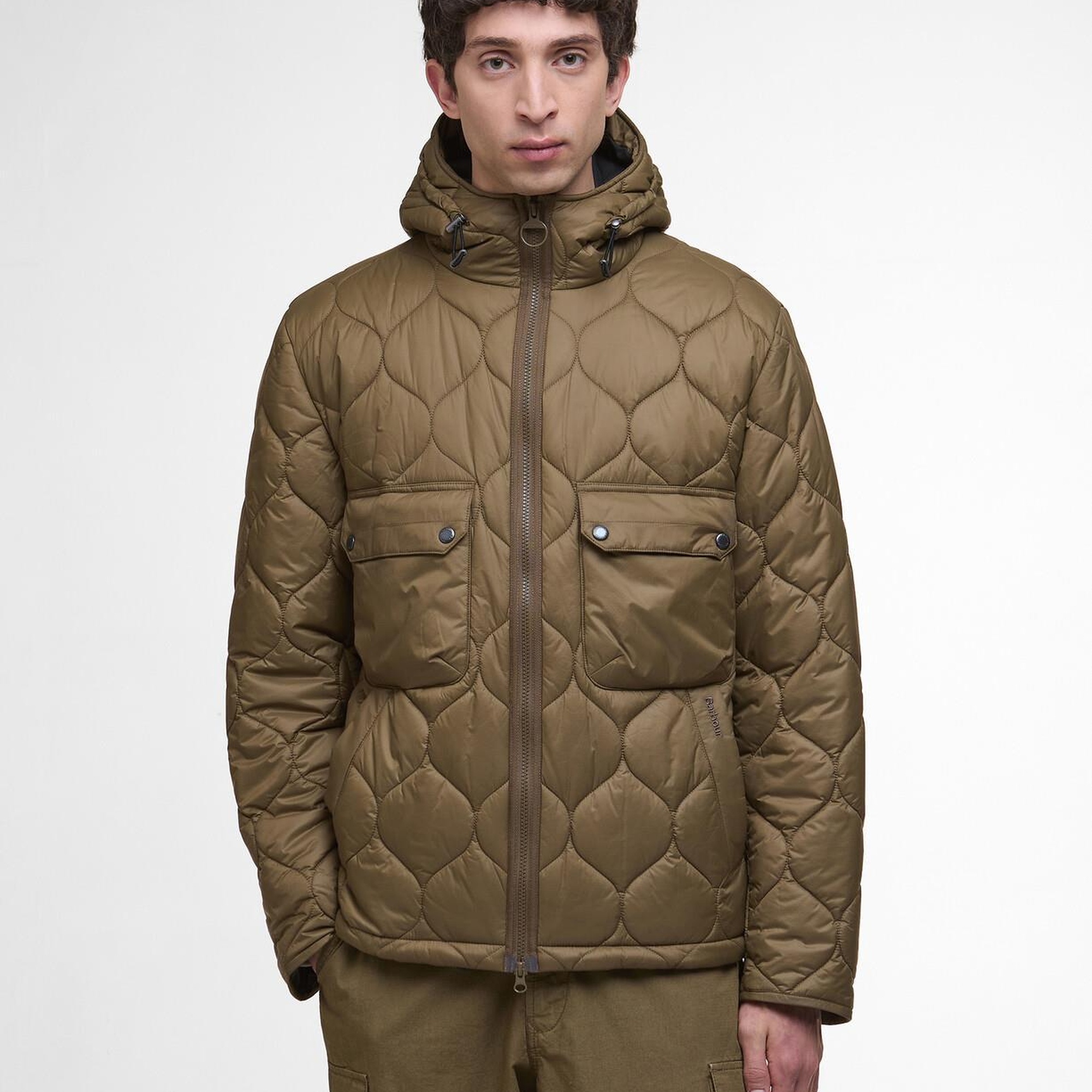 Barbour Re-Engineered Hooded Spey Kapitone Ceket