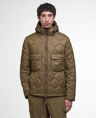  Barbour Re-Engineered Hooded Spey Kapitone Ceket