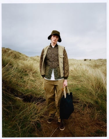  Barbour Utility Editor Casual Yelek