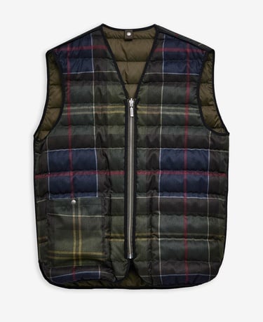  Barbour Reversible Down Filled Yelek
