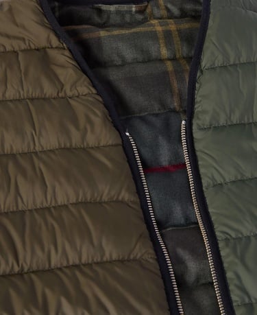  Barbour Reversible Down Filled Yelek