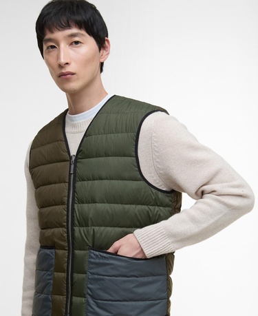  Barbour Reversible Down Filled Yelek