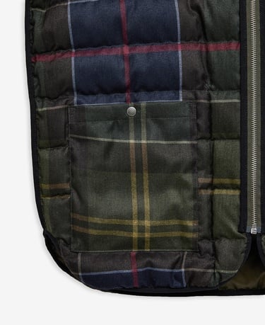  Barbour Reversible Down Filled Yelek