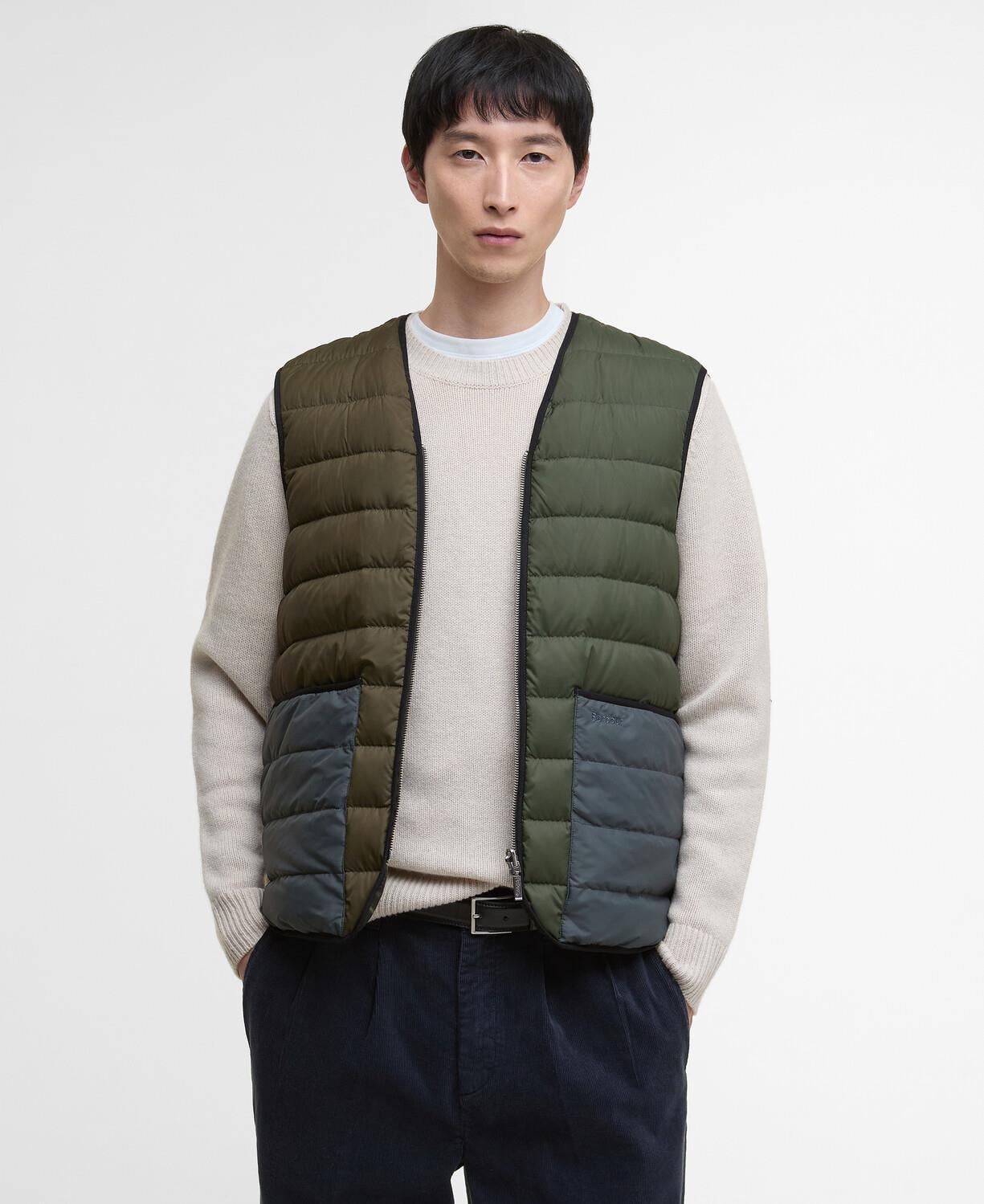  Barbour Reversible Down Filled Yelek