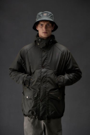  Barbour Re-Engineered Endurance Mountain Yağlı Parka