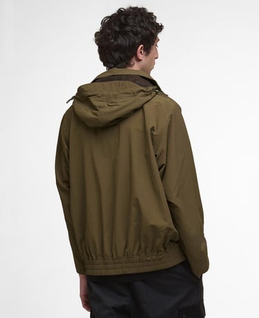  Barbour Re-Engineered Hooded Showerproof Flight Bedale Ceket