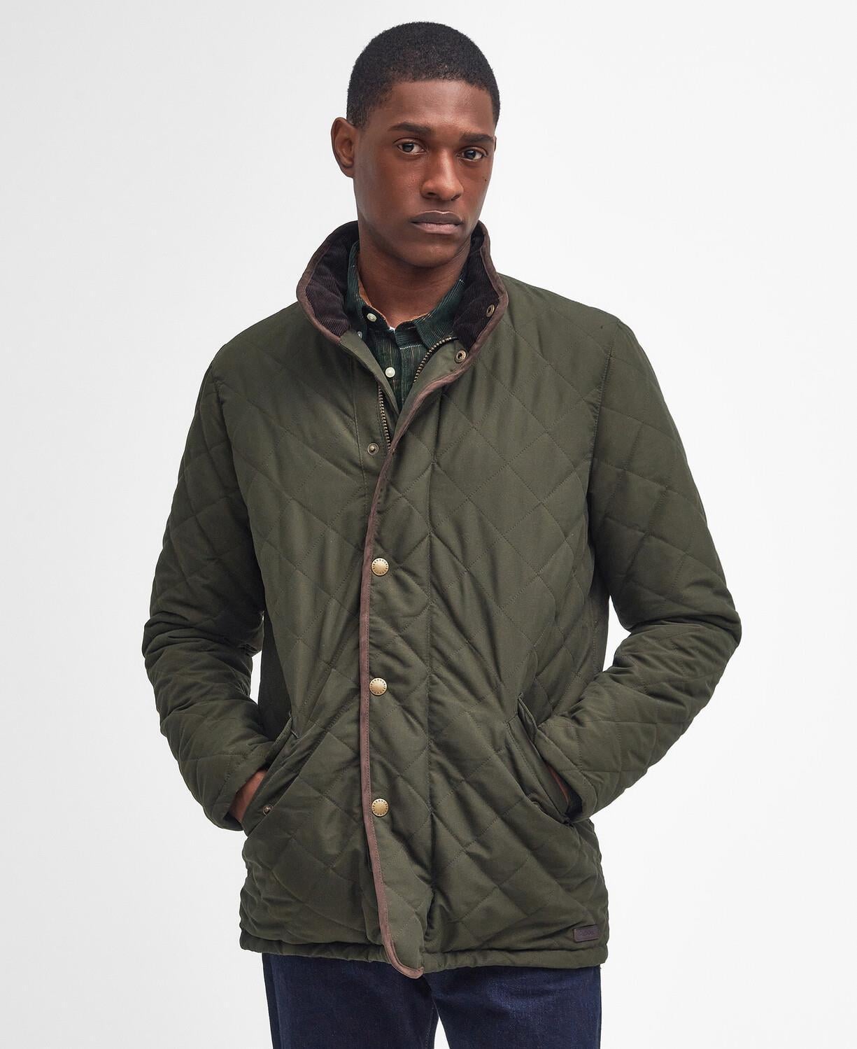  Barbour Waterproof Shoveler Kapitone Ceket