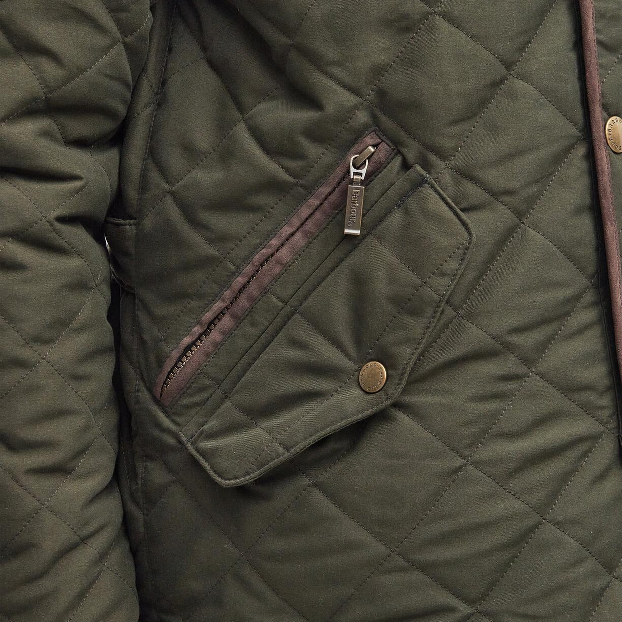 Barbour Waterproof Shoveler Kapitone Ceket