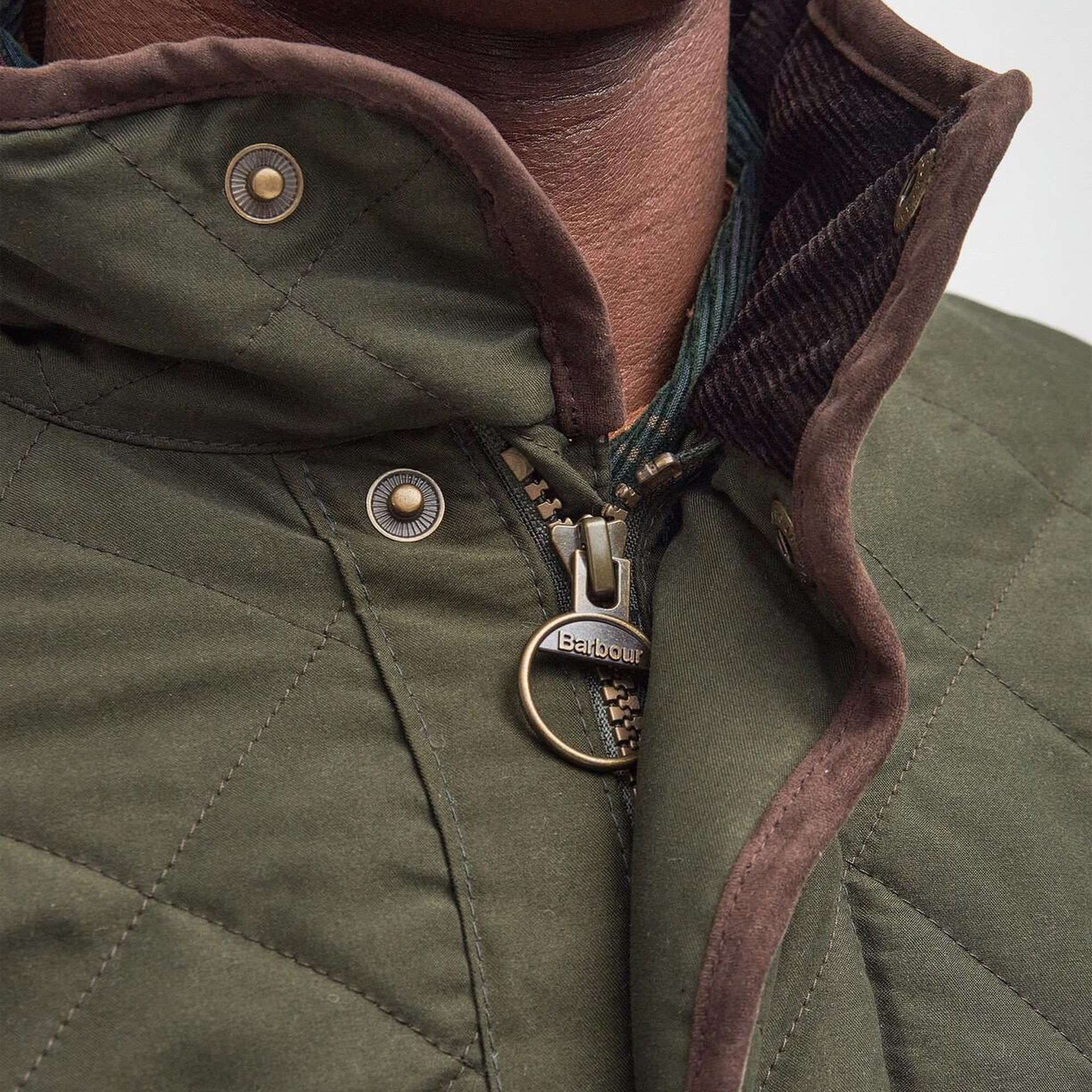 Barbour Waterproof Shoveler Kapitone Ceket