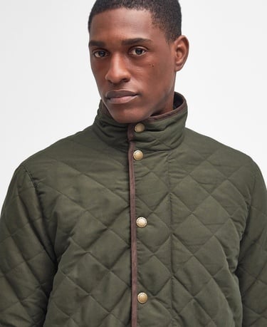  Barbour Waterproof Shoveler Kapitone Ceket