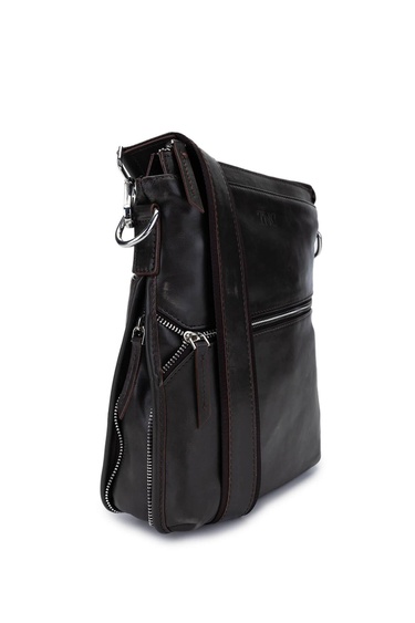  Tamer Tanca Erkek Hakiki Deri Viski Eskitme Postacı Çanta