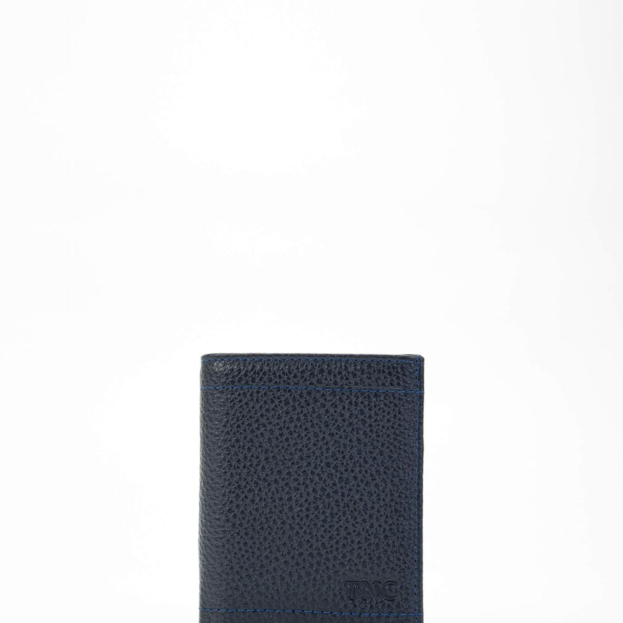 Tamer Tanca Erkek Hakiki Deri Lacivert Cüzdan Cuzdan