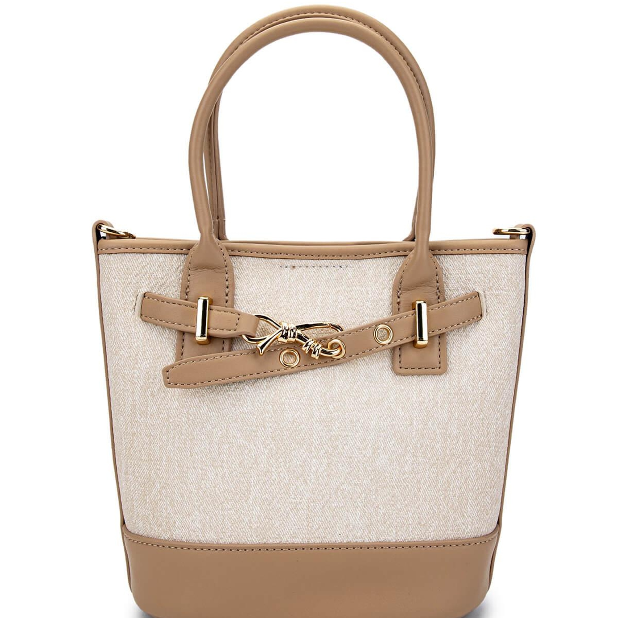 Tamer Tanca Kadın Vegan Bej Omuz Çanta