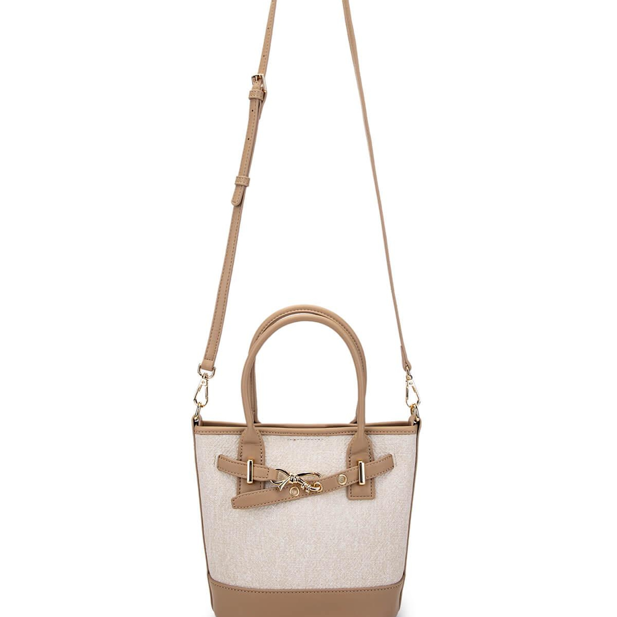 Tamer Tanca Kadın Vegan Bej Omuz Çanta