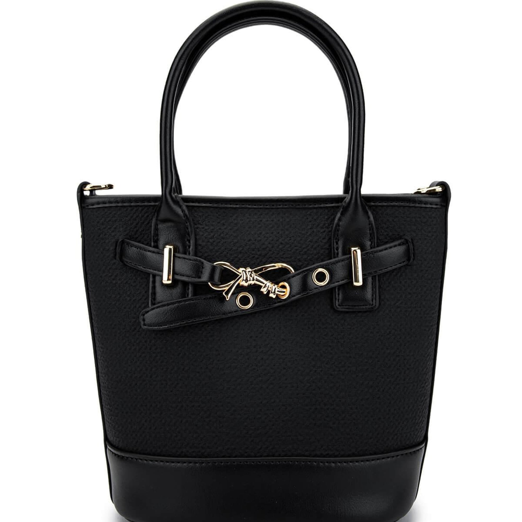 Tamer Tanca Kadın Vegan Siyah Omuz Çanta