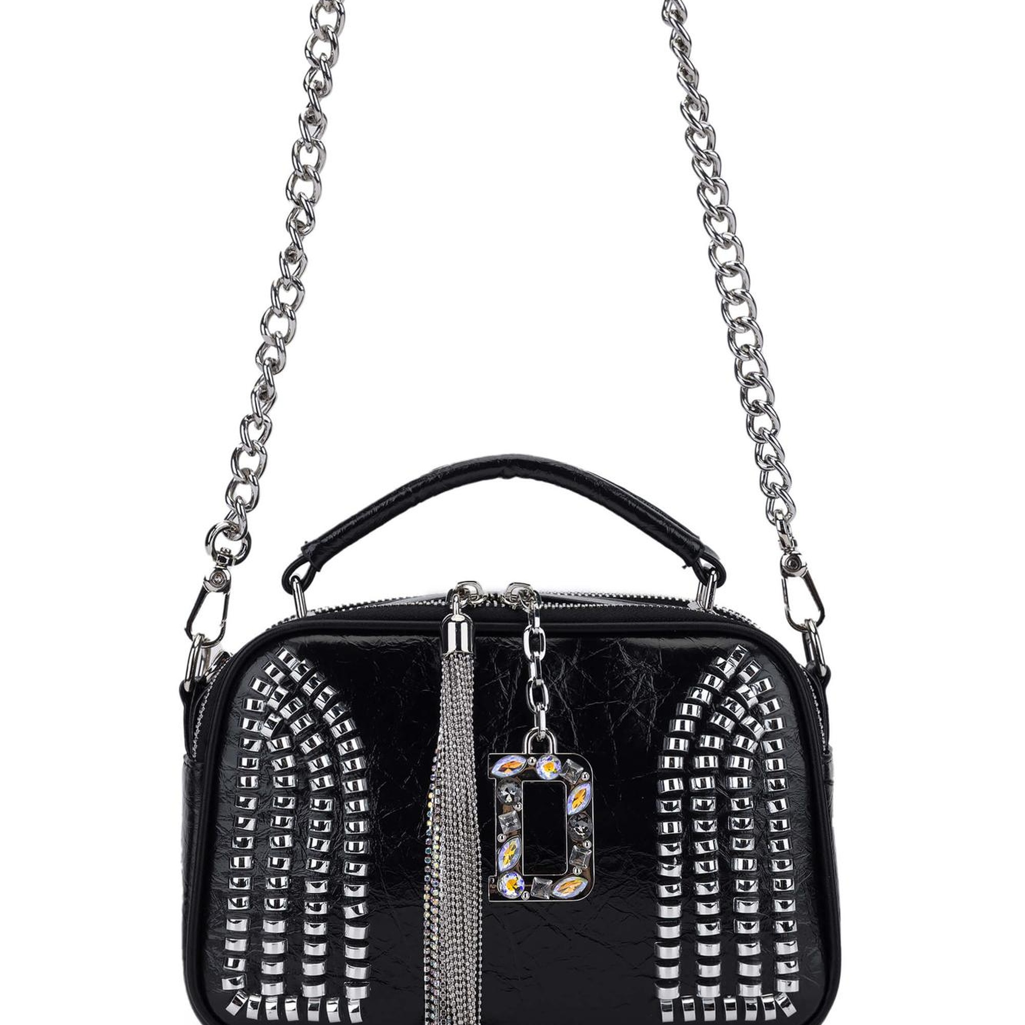 Tamer Tanca Kadın Vegan Siyah Omuz Çanta