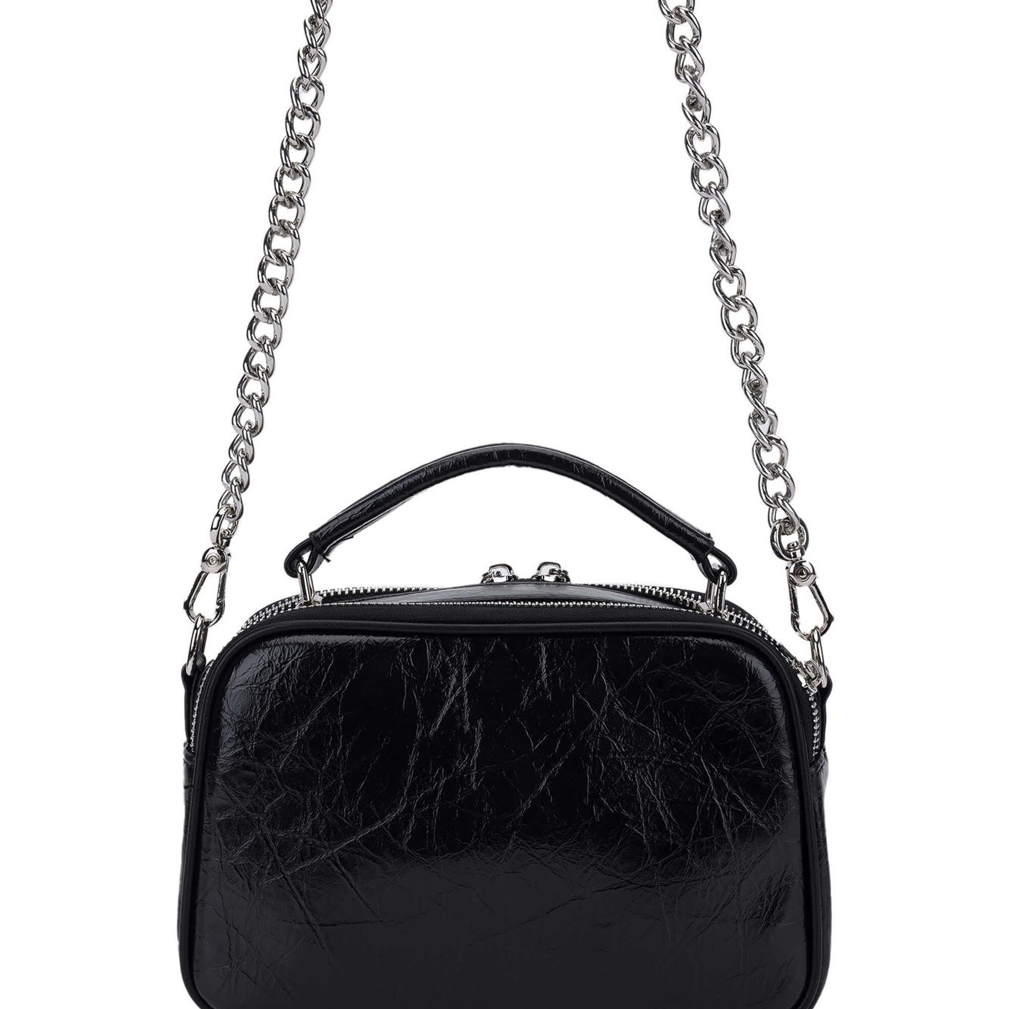 Tamer Tanca Kadın Vegan Siyah Omuz Çanta