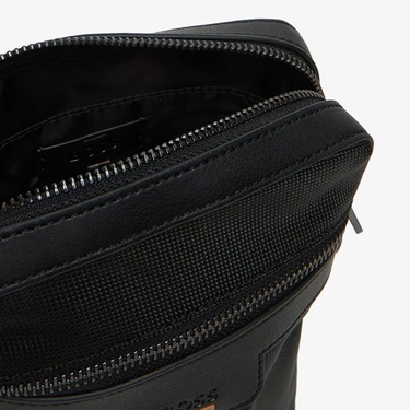  Boss Ray Erkek Siyah Çapraz Çanta