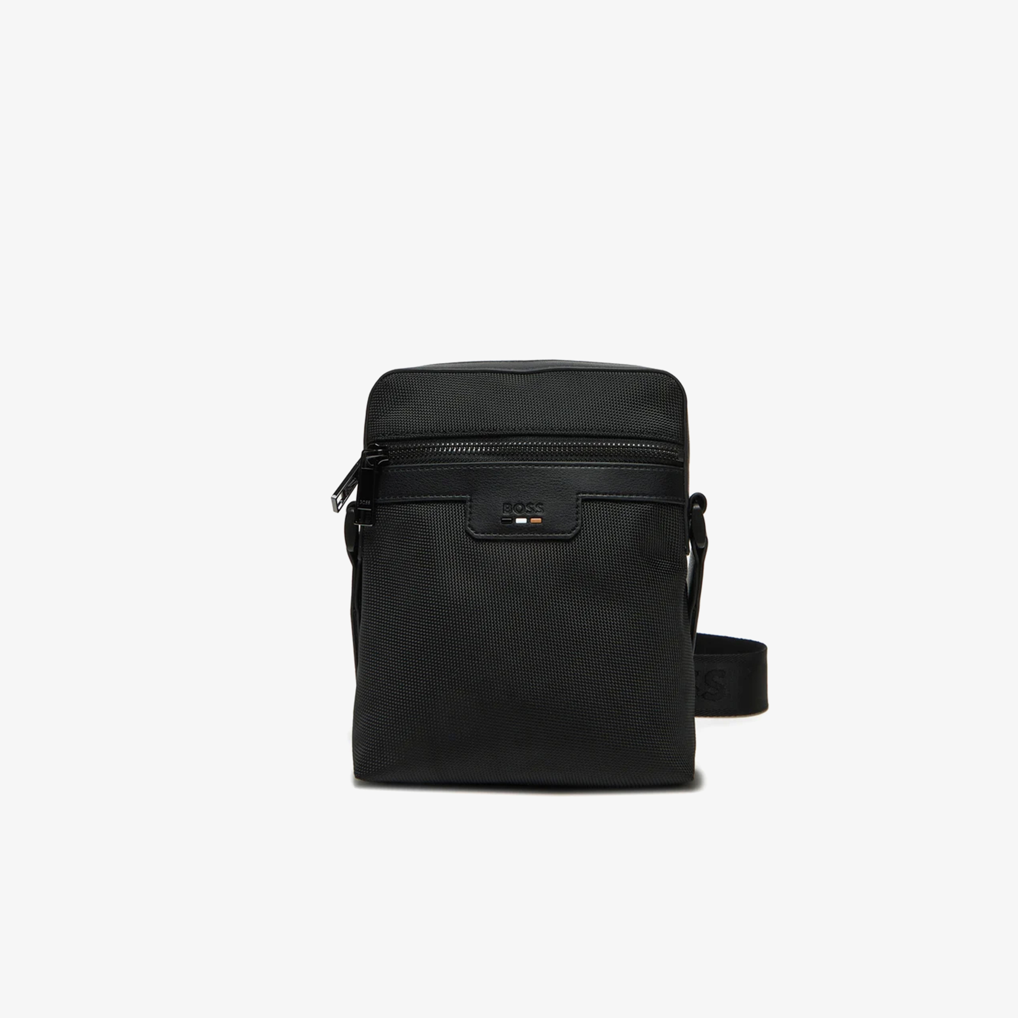  Boss Ray Erkek Siyah Çapraz Çanta