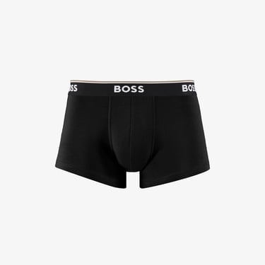  Boss 3'lü Power Erkek Siyah Boxer