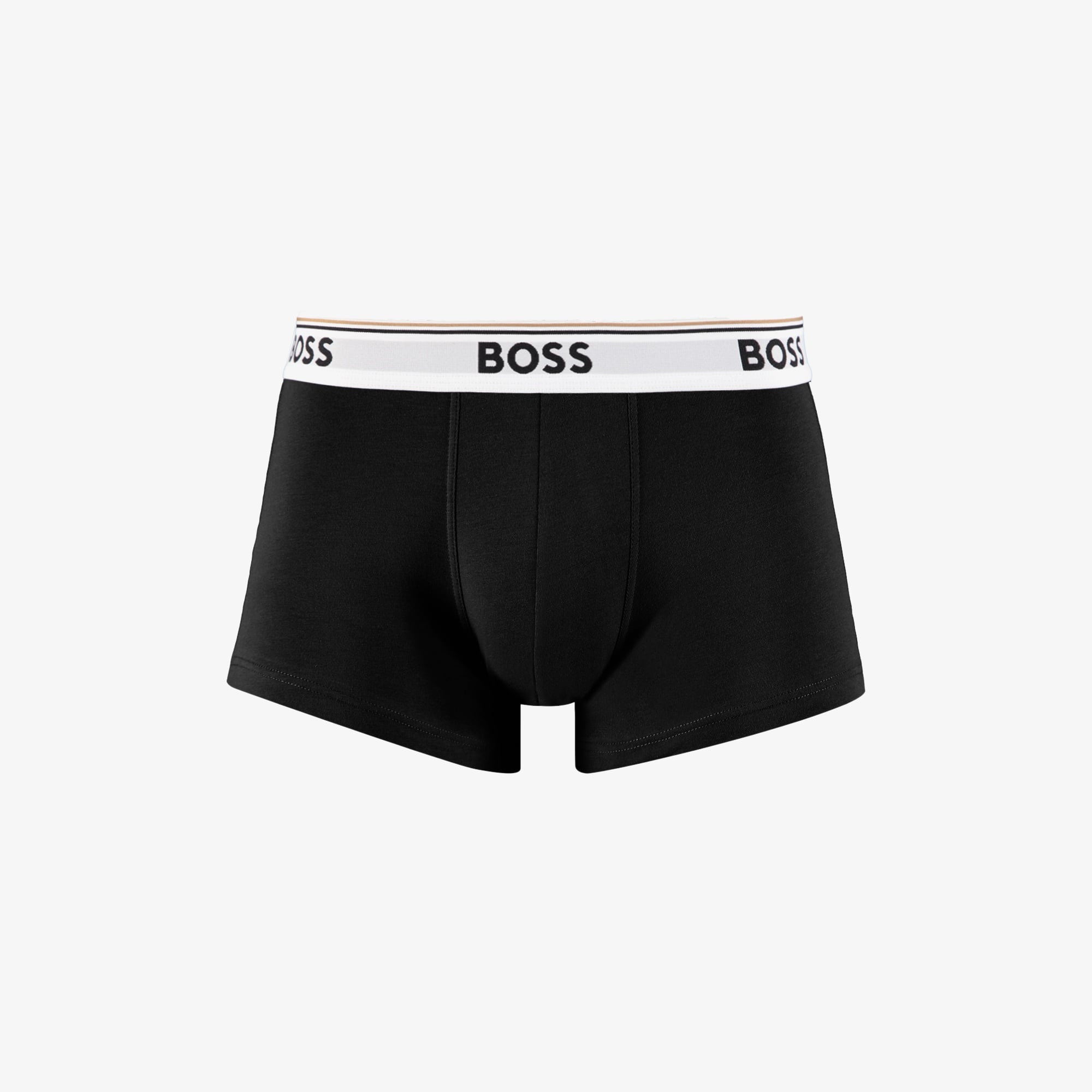 Boss 3'lü Power Erkek Siyah Boxer