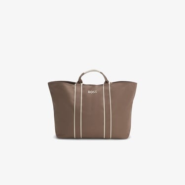  Boss Palmah Kadın Açık Kahverengi Tote Çanta