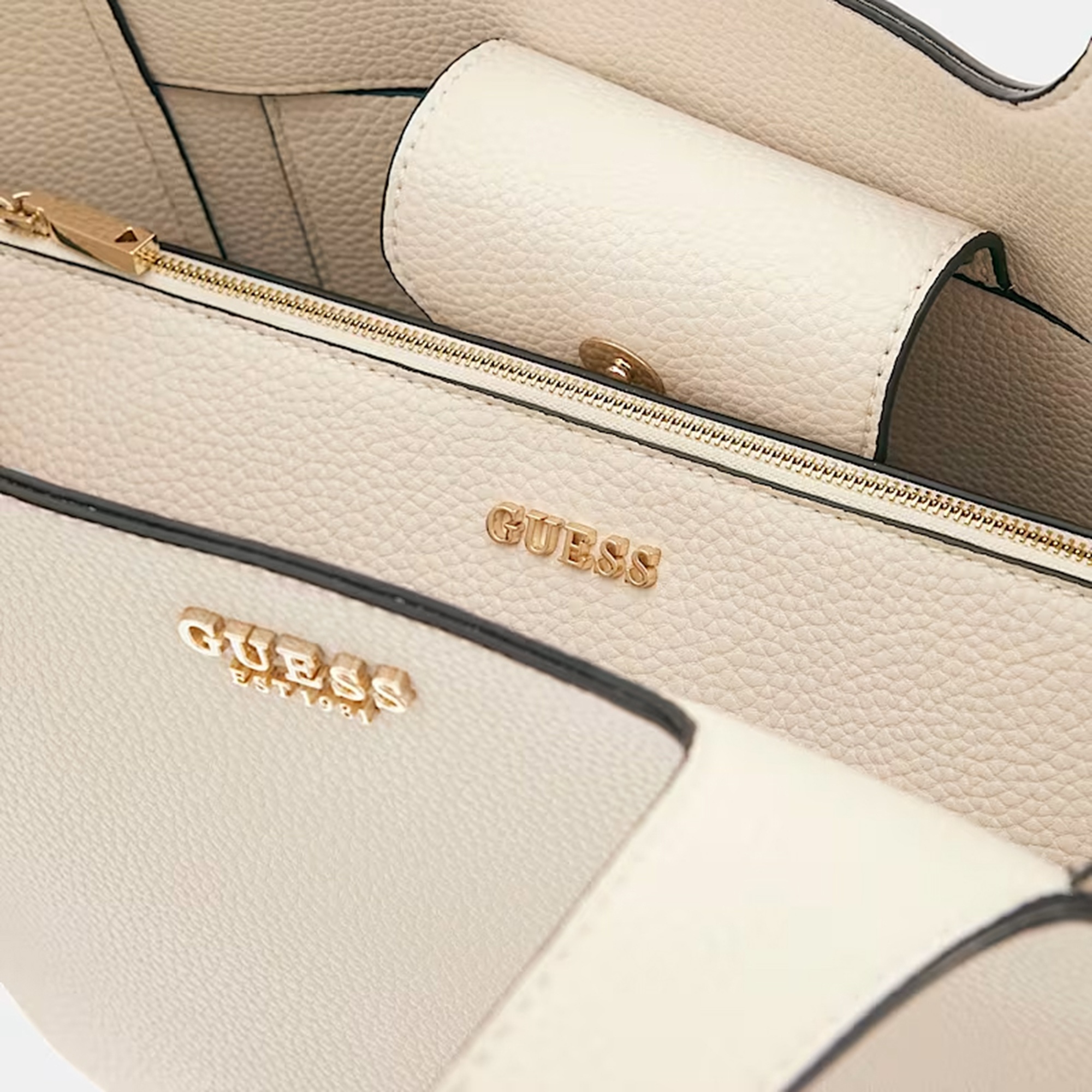 Guess Calista Kadın Krem El Çantası