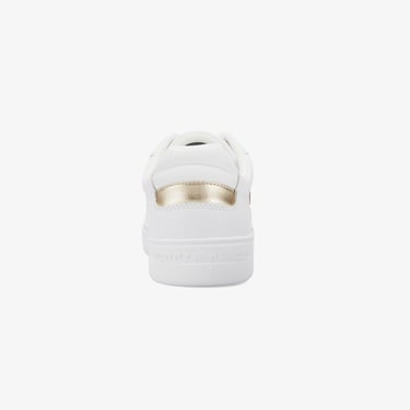  Tommy Hilfiger Essential Elevated Court Kadın Beyaz Sneaker