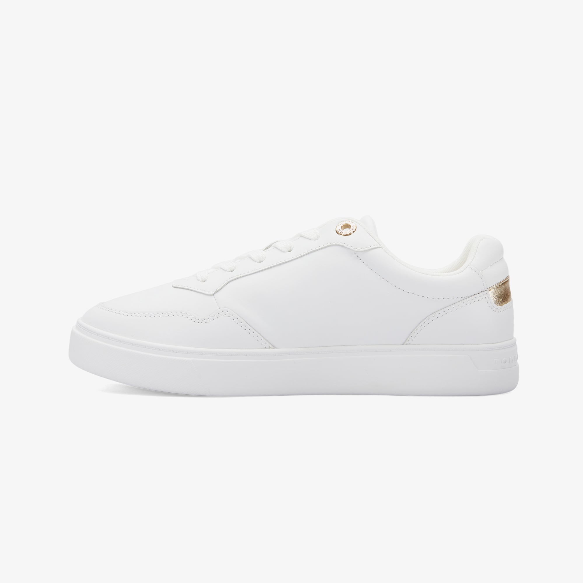 Tommy Hilfiger Essential Elevated Court Kadın Beyaz Sneaker - Görsel 6