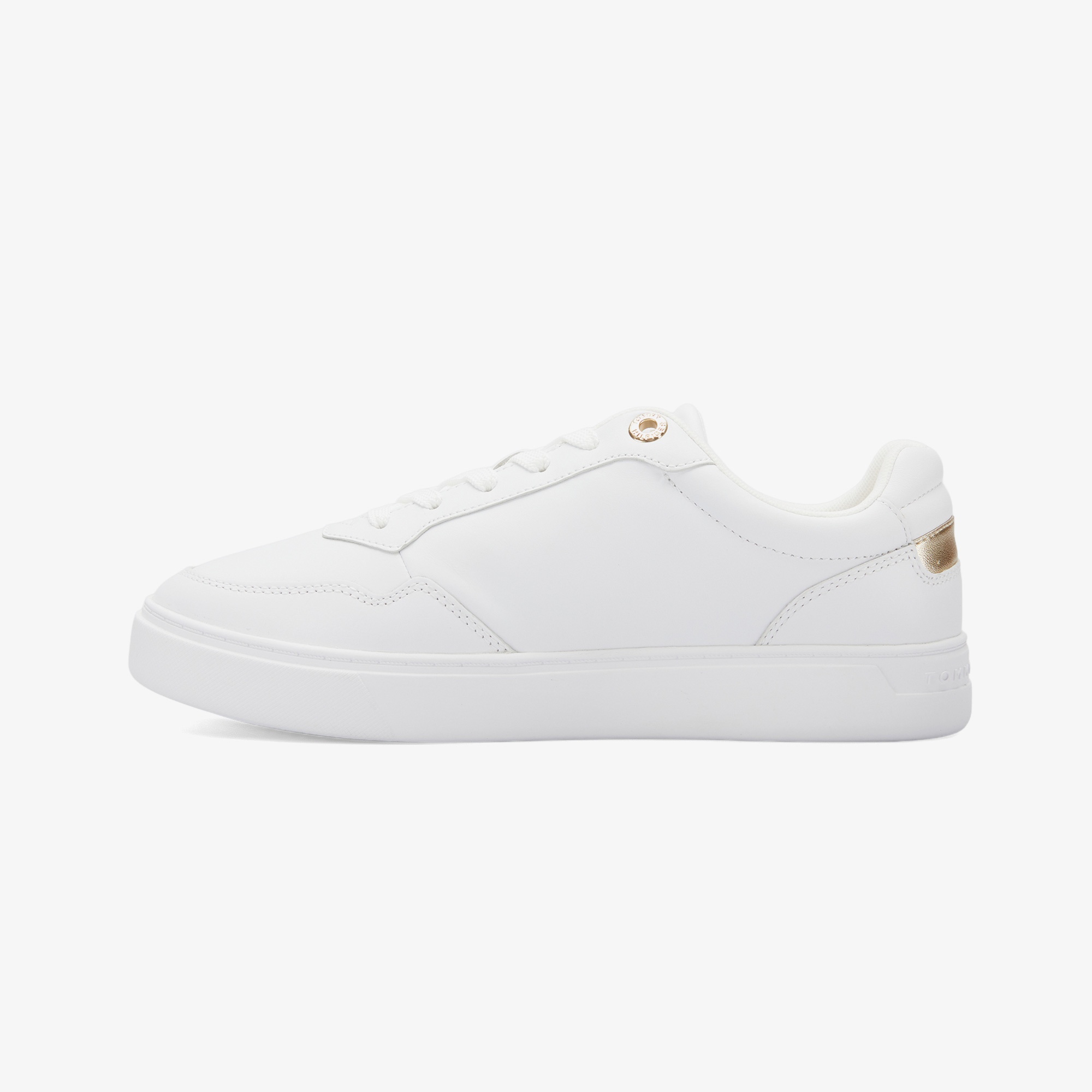 Tommy Hilfiger Essential Elevated Court Kadın Beyaz Sneaker