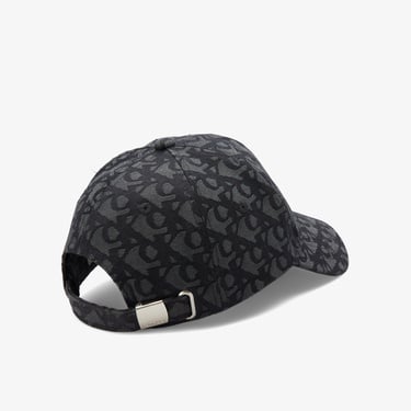  Calvin Klein Logo Jacquard Erkek Siyah Şapka