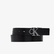 Calvin Klein Monogram Plaque Buckle Erkek Siyah Kemer