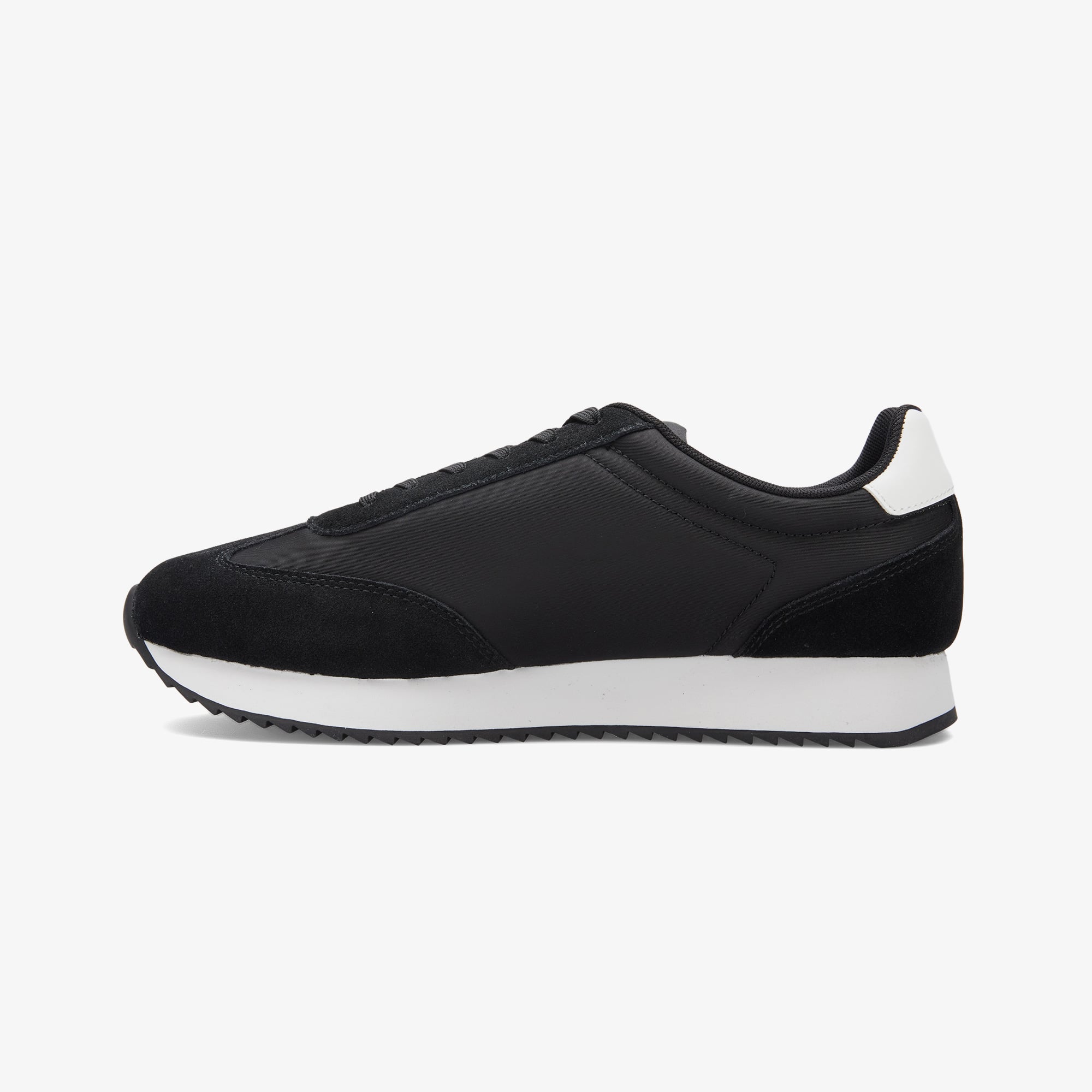 Calvin Klein Retro Runner Lace Up Erkek Siyah Sneaker - Görsel 3