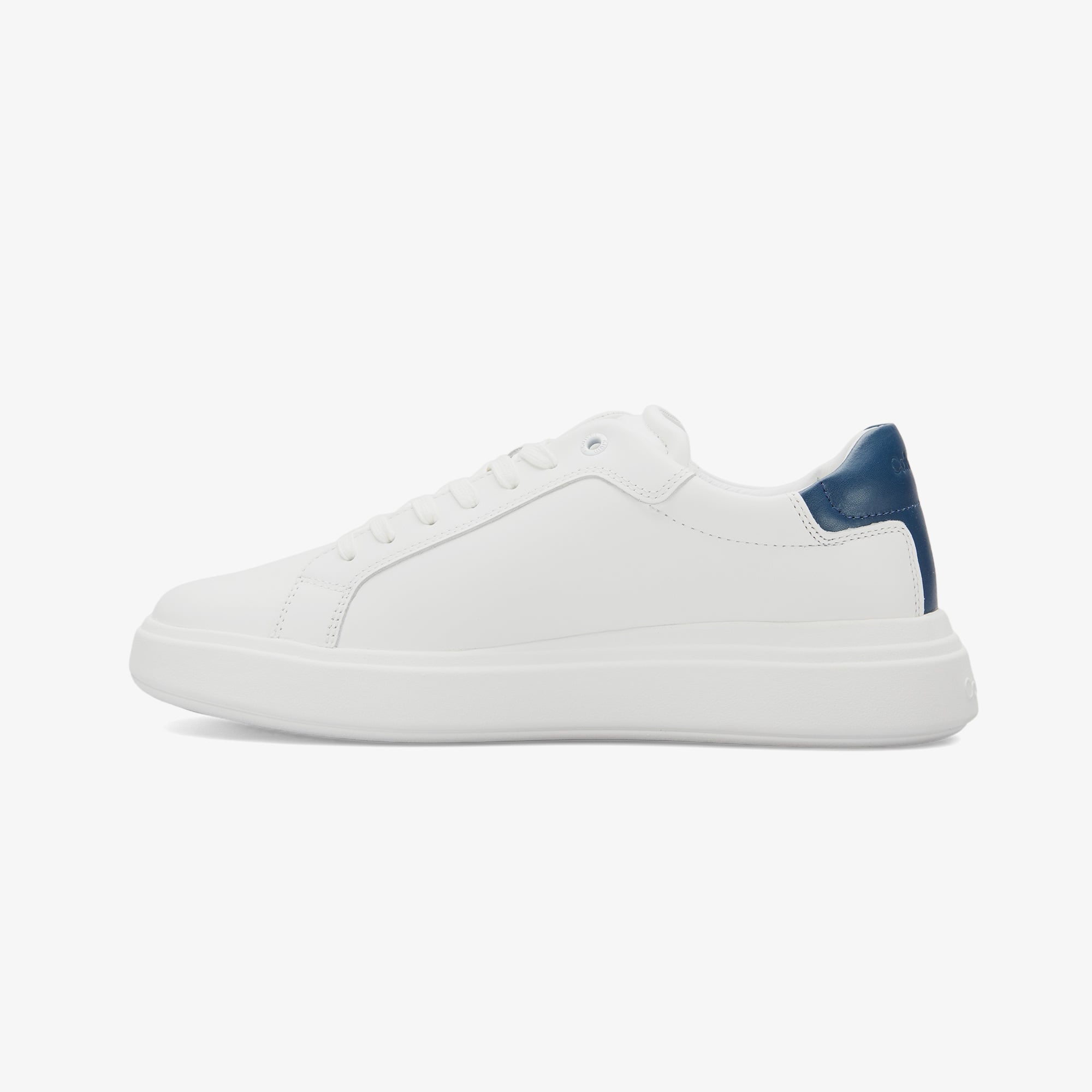 Calvin Klein Runn Lace up Mono Erkek Beyaz Sneaker - Görsel 3
