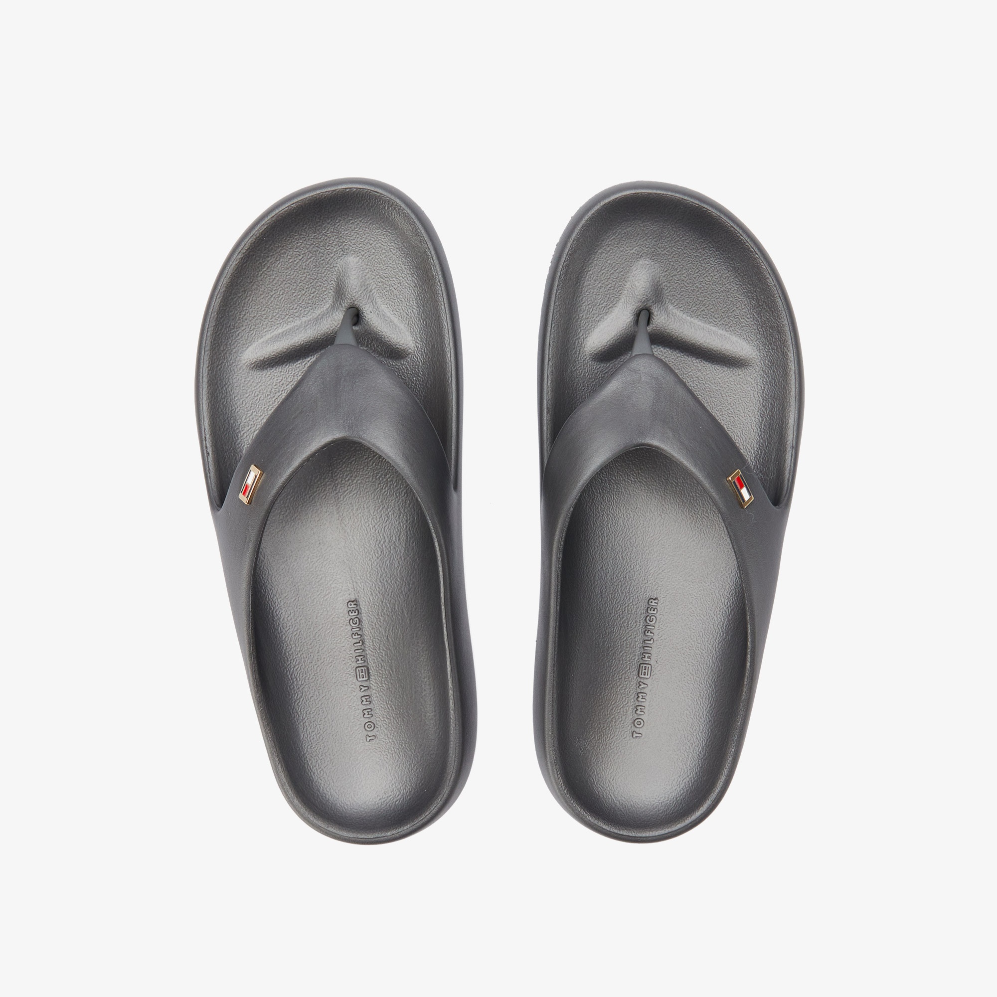 Tommy Hilfiger Comfort Kadın Gri Terlik