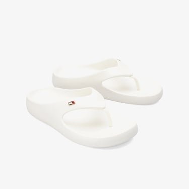  Tommy Hilfiger Comfort Kadın Beyaz Terlik