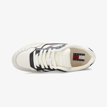  Tommy Hilfiger Cupsole Leather Erkek Bej Spor Ayakkabı